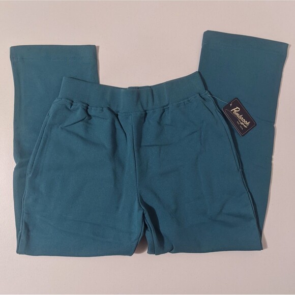 NWT Pembrook Fleece Sweatsuit Set S Small Pants Sweatshirt Crewneck Top Teal New - Picture 6 of 10